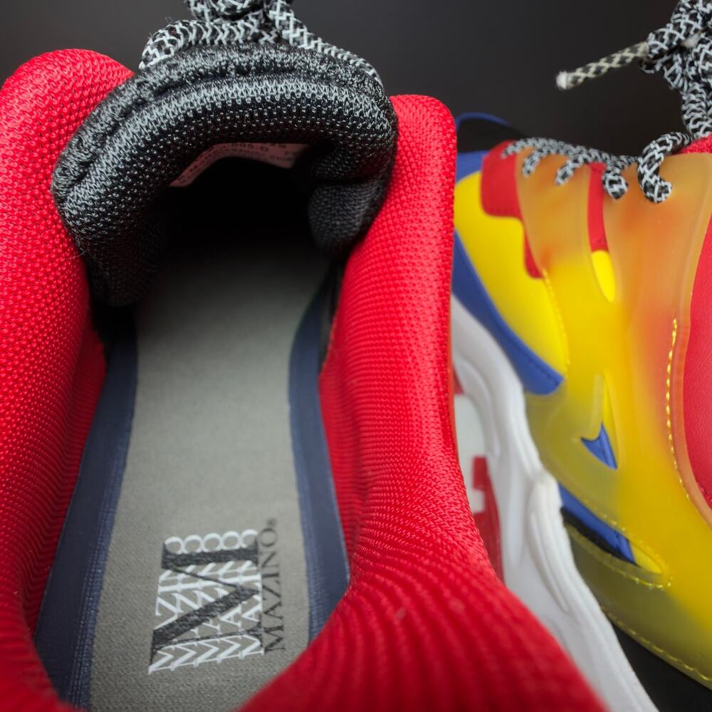 Mazino Molten Multi-Color Sneaker | K-Molten-005-D | Youth 7Y - Picture 8 of 11